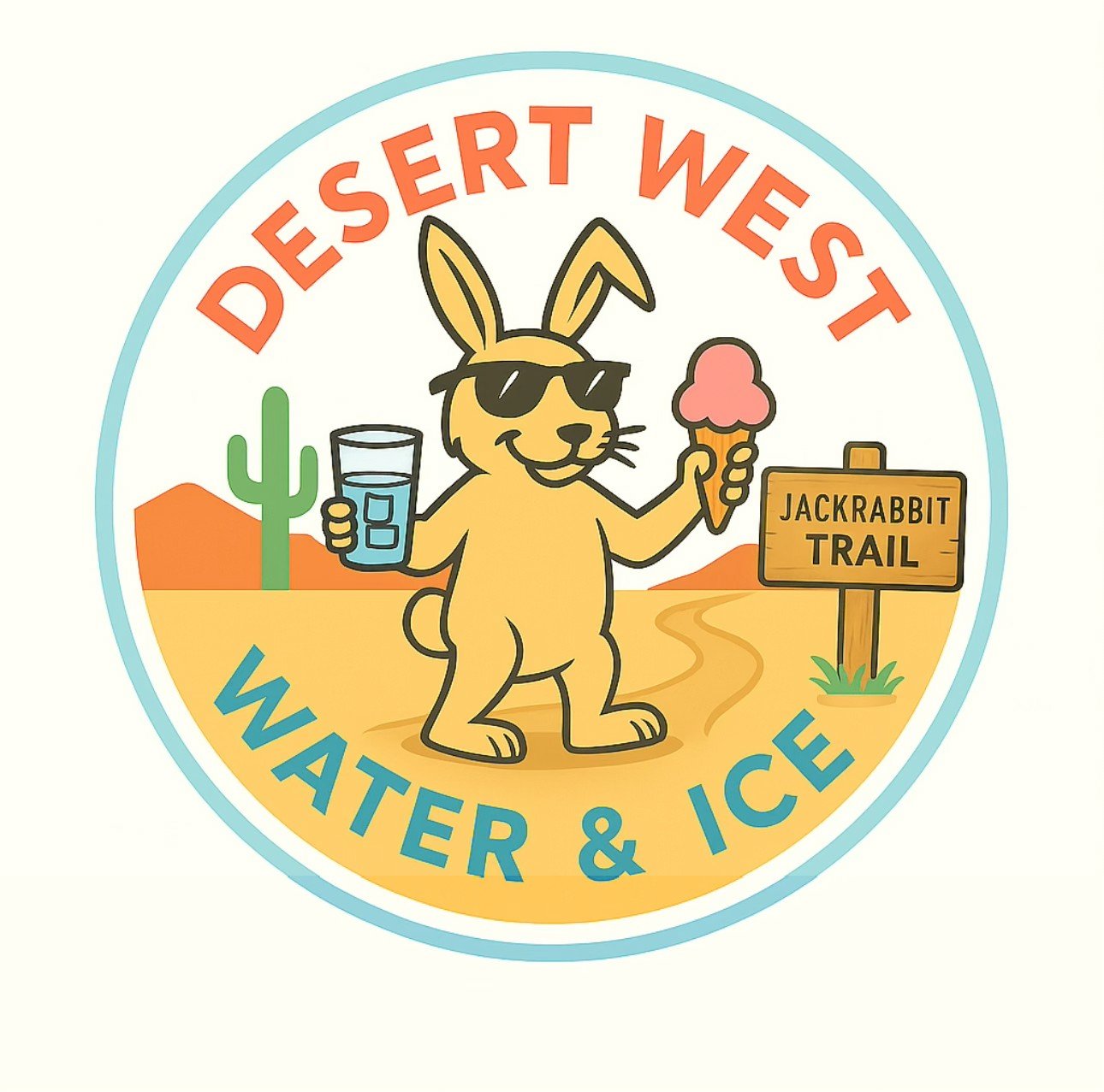 Desert West Water and Ice